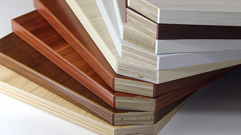Melamine plywood